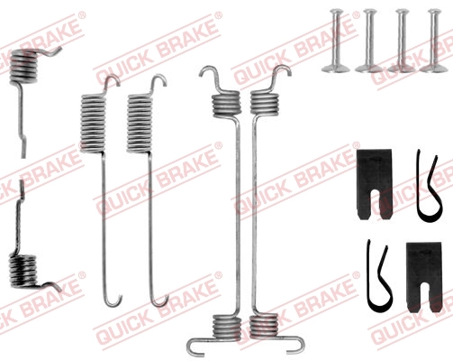 Accessory Kit, brake shoes